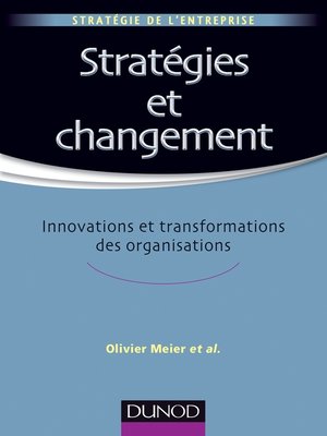 cover image of Stratégies et changement
